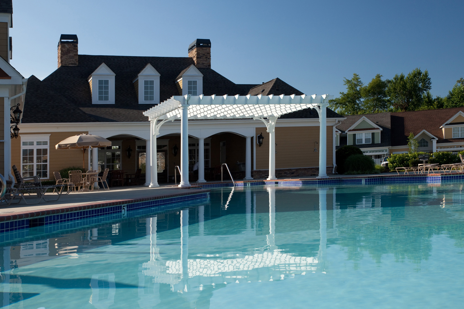 Clubhouse and pool